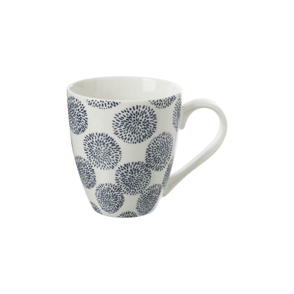Secret de Gourmet Japan Assorted Patterned Mug | Blue and White, 50cl