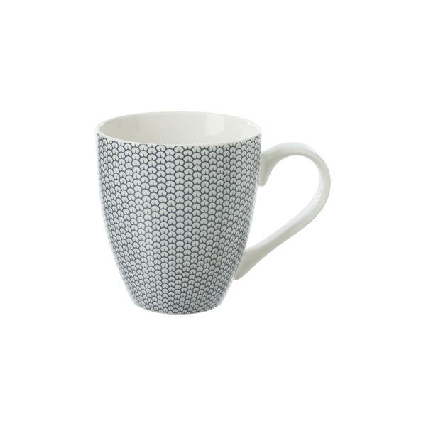 Secret de Gourmet Japan Assorted Patterned Mug | Blue and White, 50cl