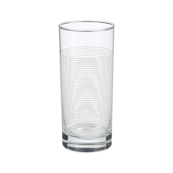 Secret de Gourmet Highball Tumbler Glasses | Pack of 4, 48cl, Assorted Patterns