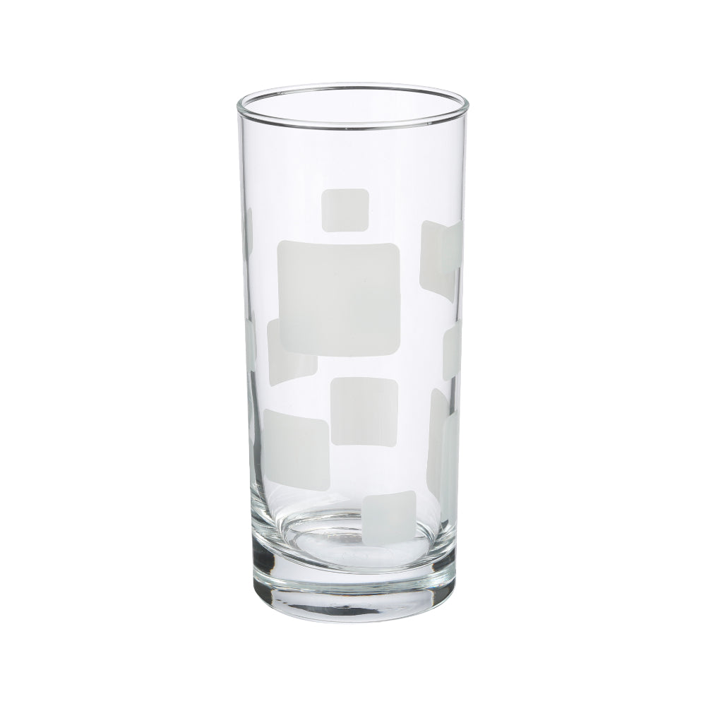 Secret de Gourmet Highball Tumbler Glasses | Pack of 4, 48cl, Assorted Patterns