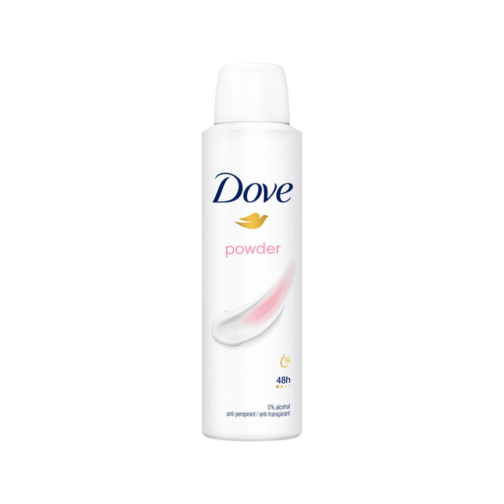Dove Powder Anti-Perspirant Deodorant for Women Aerosol | 48-hour protection