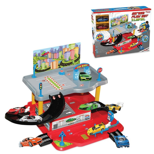 ded multi-level parking play set 