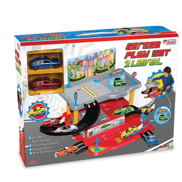 ded multi-level parking play set 