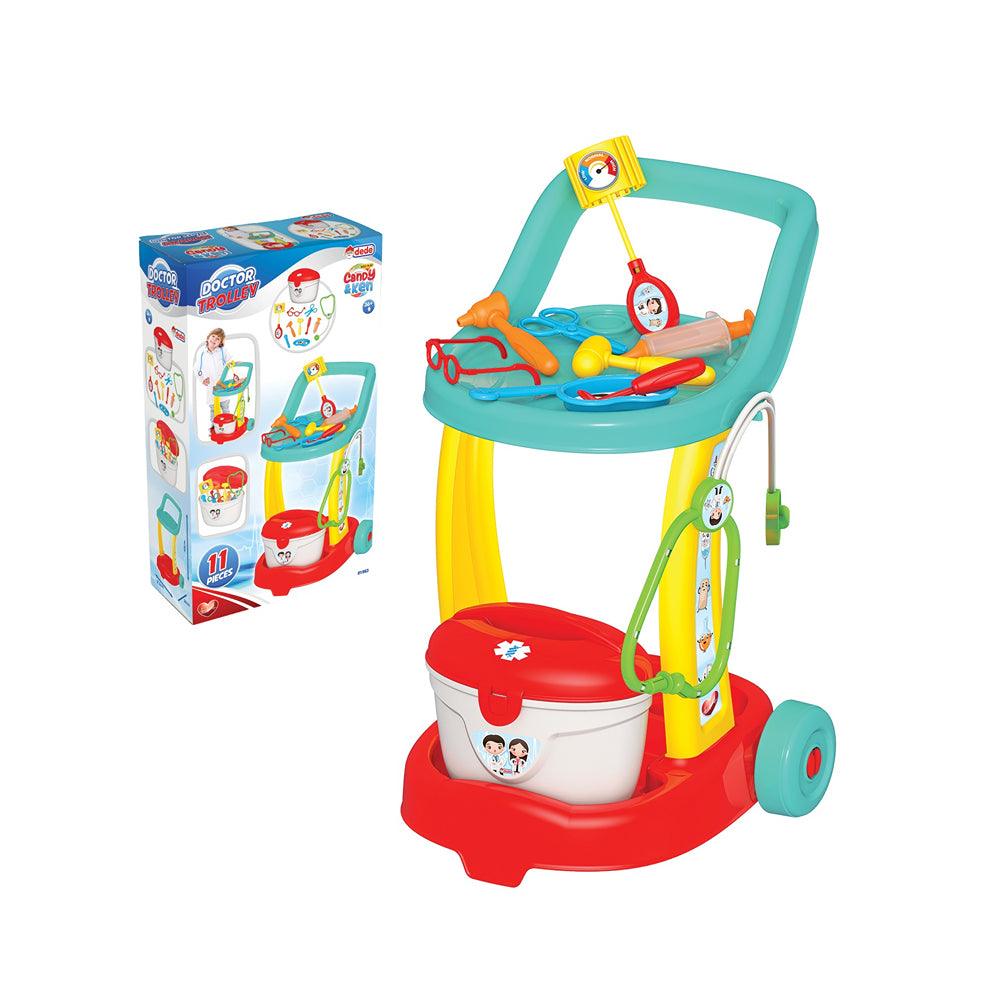 Candy & Ken Doctor Trolley | Interactive Medical Role Play Set for Kids