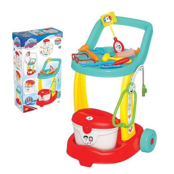 Candy & Ken Doctor Trolley | Interactive Medical Role Play Set for Kids