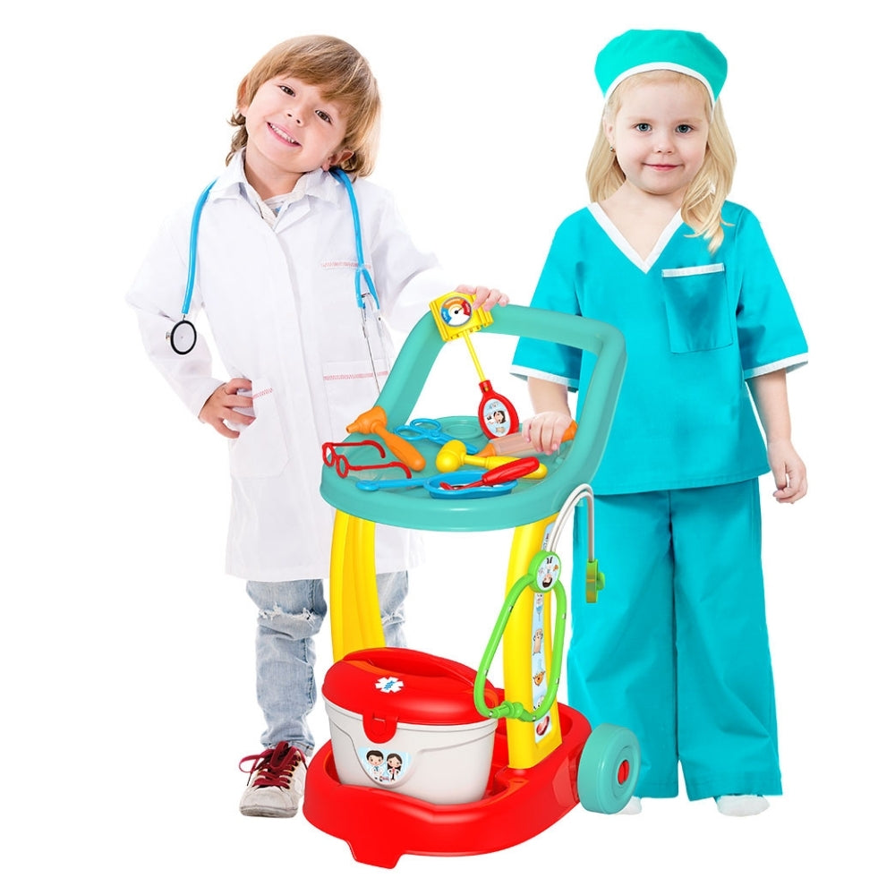 Candy & Ken Doctor Trolley | Interactive Medical Role Play Set for Kids