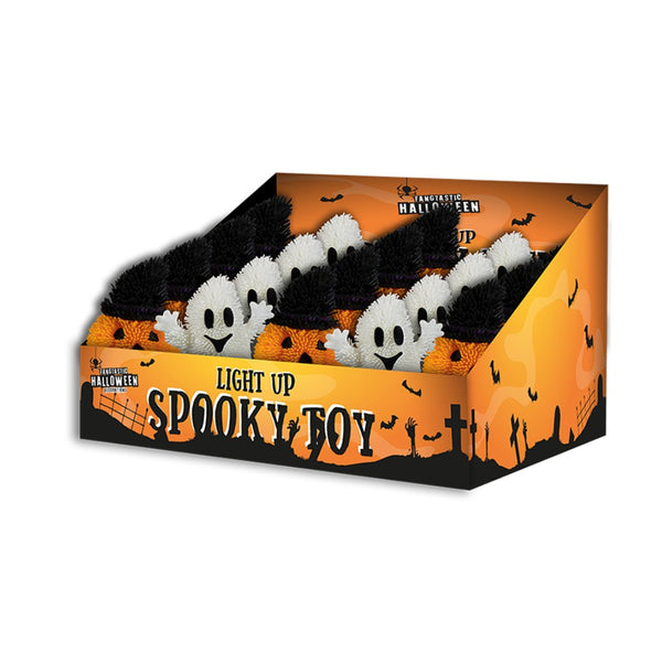 Halloween Light-Up Squishy Sensory Toy - Assorted Designs and Colours
