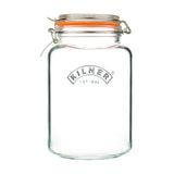 Kilner Clip Top Square Jar - 3 Litre