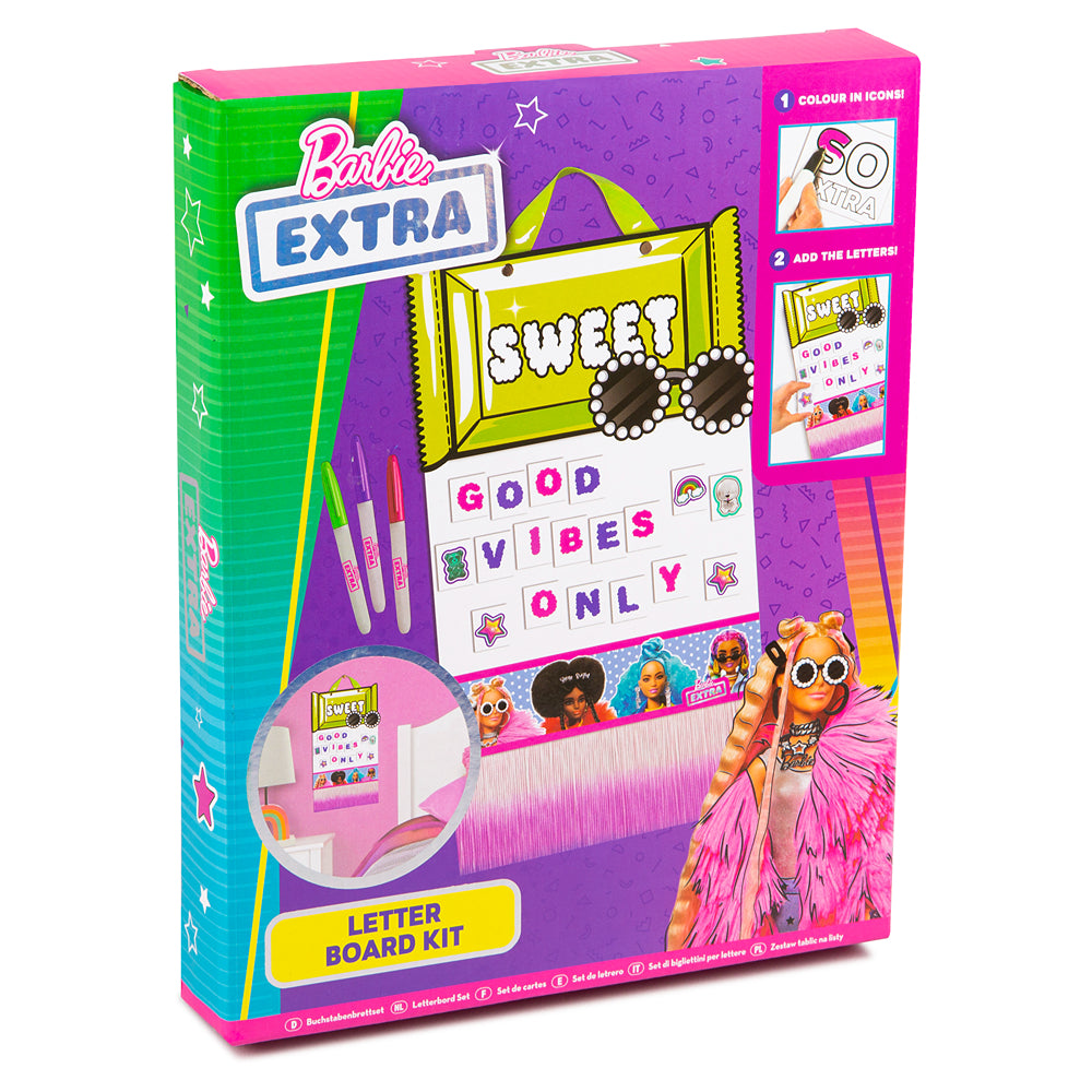 Barbie Letter Board Kit | Includes Markers &amp; Letters