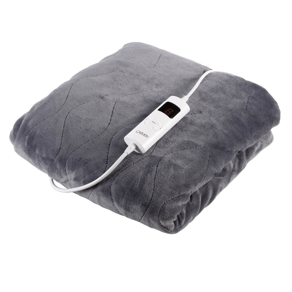 Carmen Heated Throw - Grey - 1.8kg