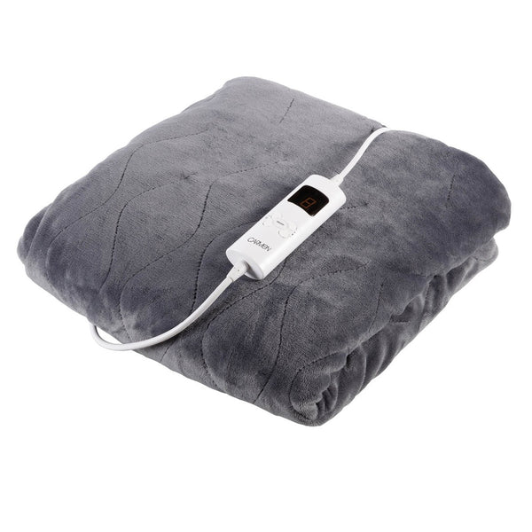 Carmen Heated Throw - Grey - 1.8kg