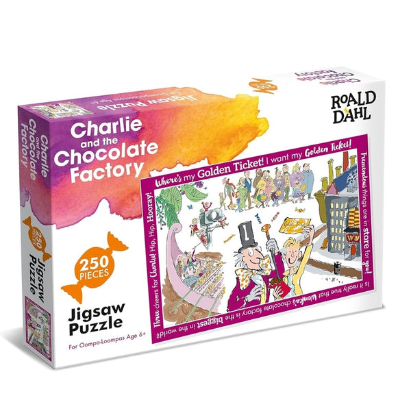 University Games Roald Dahl Jigsaw Puzzle - Charlie and the Chocolate Factory