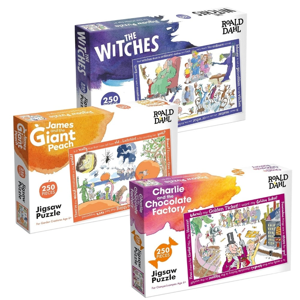 University Games Roald Dahl Jigsaw Puzzle - Charlie and the Chocolate Factory
