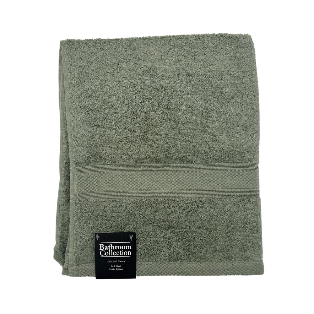 Classic Cotton Bath Sheet | 100% Cotton &amp; Ultra Absorbent | Assorted Colours