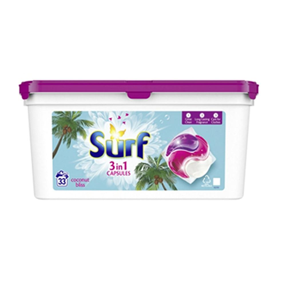 Surf Coconut Bliss Washing Capsules | 33 Waah