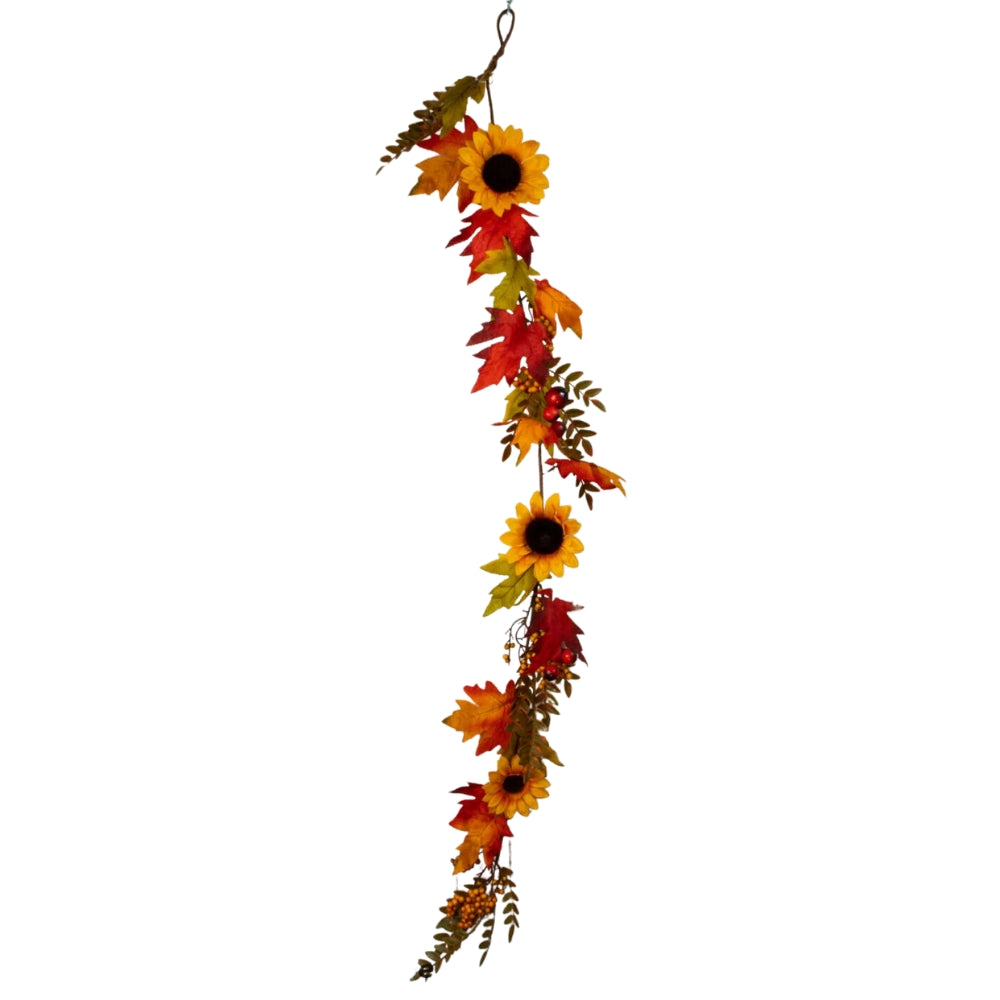 Florelle Sunflower Autumnal Garland | 156cm