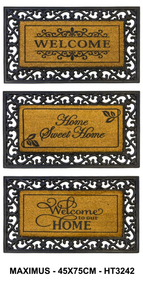  Maximus Coir Doormat | 45x75 Non-Slip