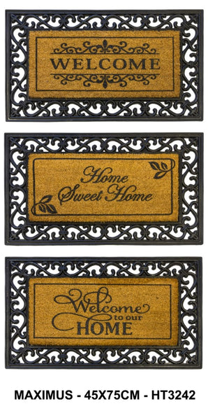  Maximus Coir Doormat | 45x75 Non-Slip