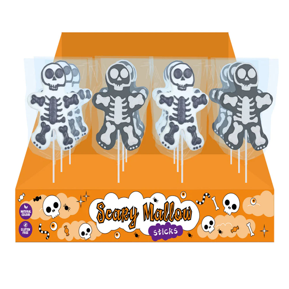 Halloween Skeleton Marshmallow Stick