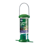 Gardman Flip Top Nyjer Seed Feeder | Green, Dual Feeding Ports