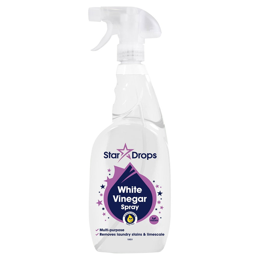 Stardrops White Vinegar Cleaning Spray | 850 ml, Multi-Purpose