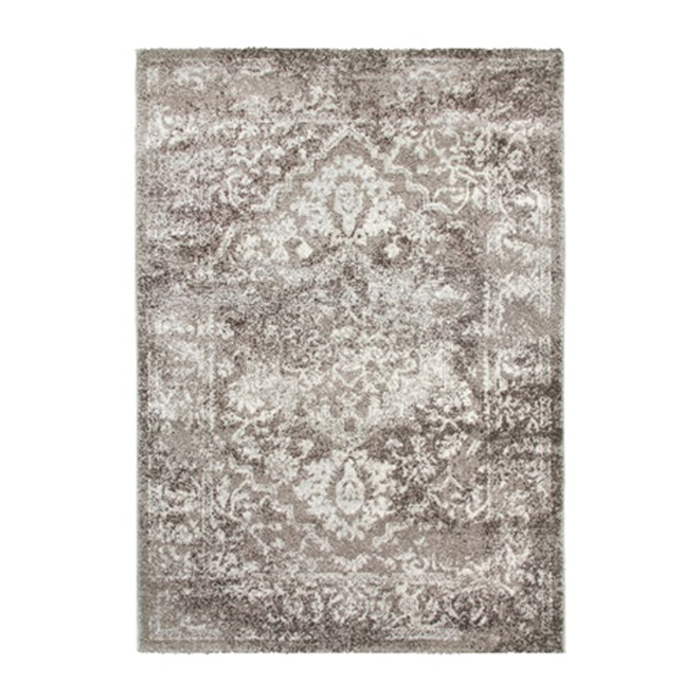  Antika Medallion Taupe Rug | 80 x 150cm