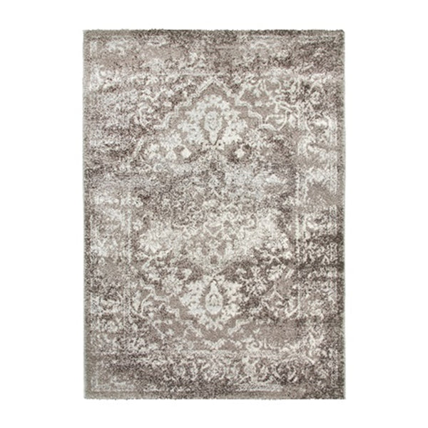  Antika Medallion Taupe Rug | 80 x 150cm