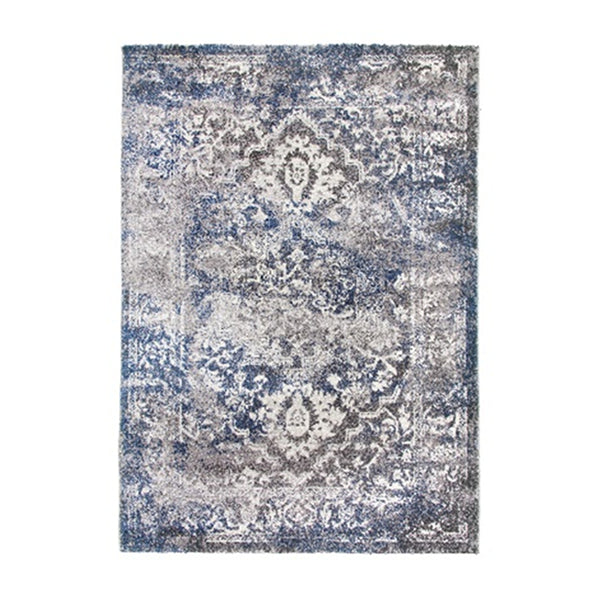  Antika Medallion Navy Rug | 80 x 150cm