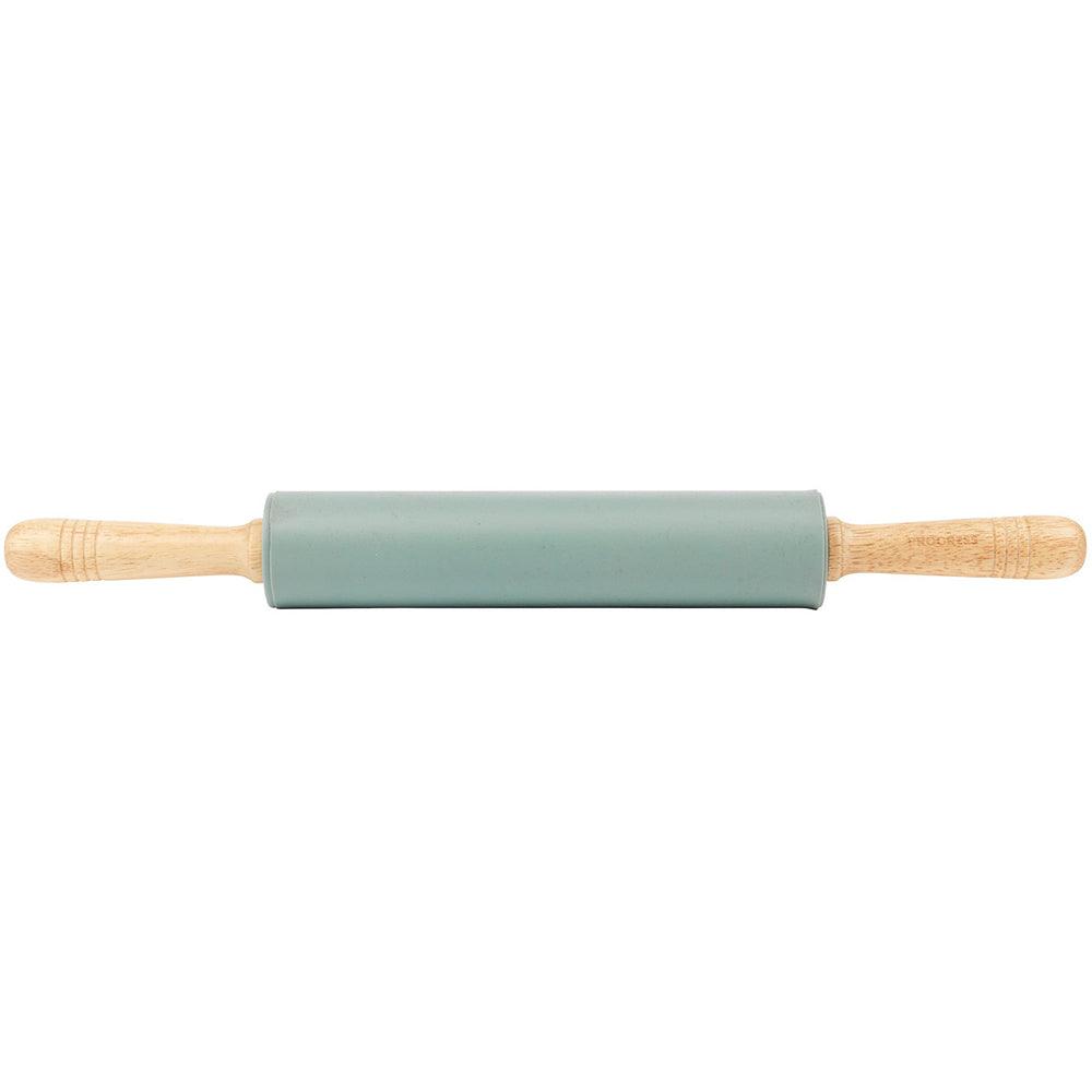 Progress Go Bake Rolling Pin with Wooden Handles | 24cm - Choice Stores
