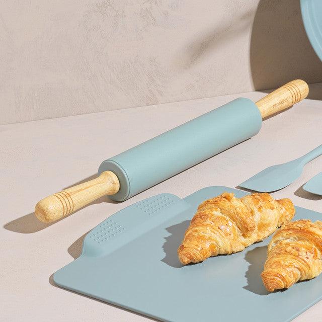 Progress Go Bake Rolling Pin with Wooden Handles | 24cm - Choice Stores