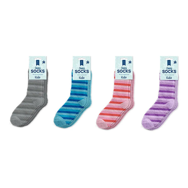Kids Cosy Socks 2pk - Assorted Colours