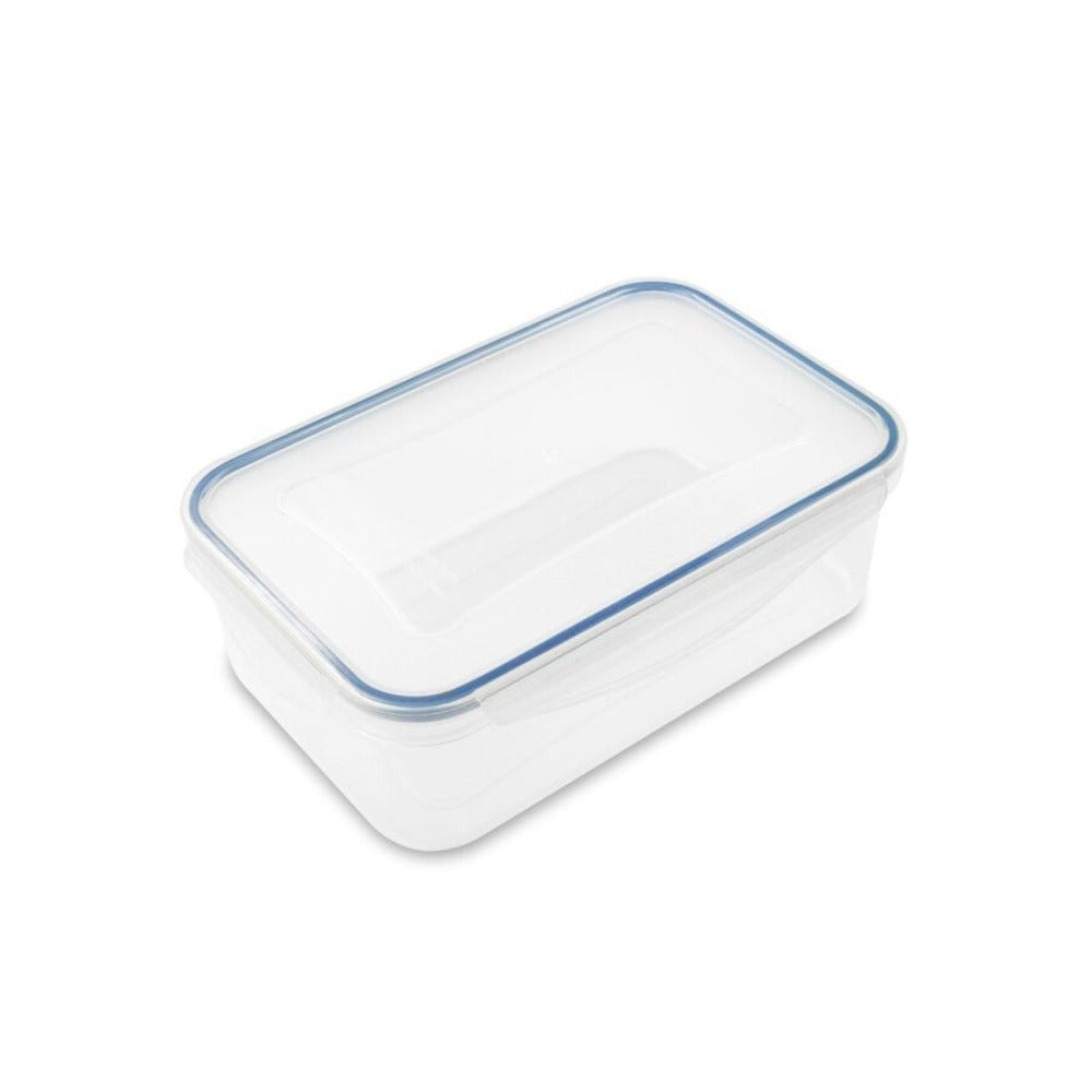 Addis Clip Tight Rectangular Food Storage Container | 1.2L, Clear