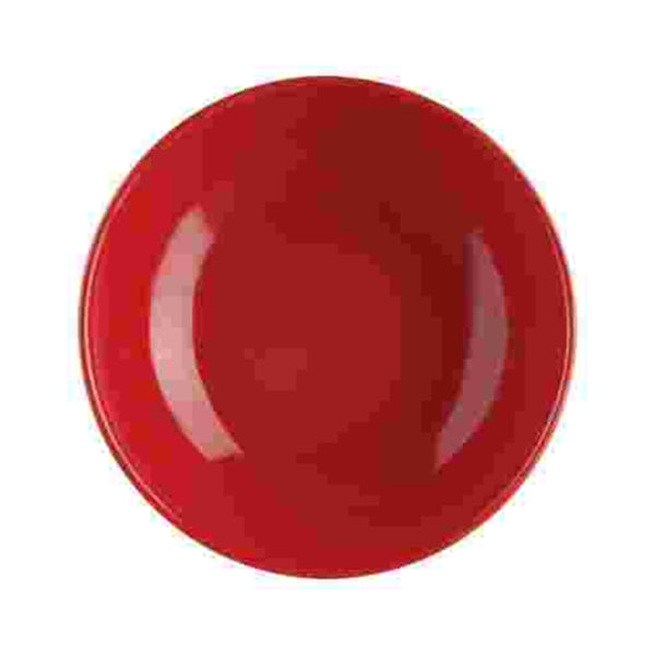 Secret de Gourmet Colorama Red Soup Plate | 22cm, Glossy Finish