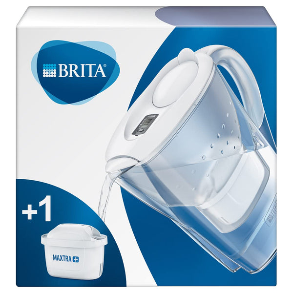 Brita Marella Cool Blue Water Filter Jug | MAXTRA+ Cartridge, Digital Indicator