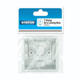 Status Compact 1 Gang Dry Lining Box | 35mm Depth