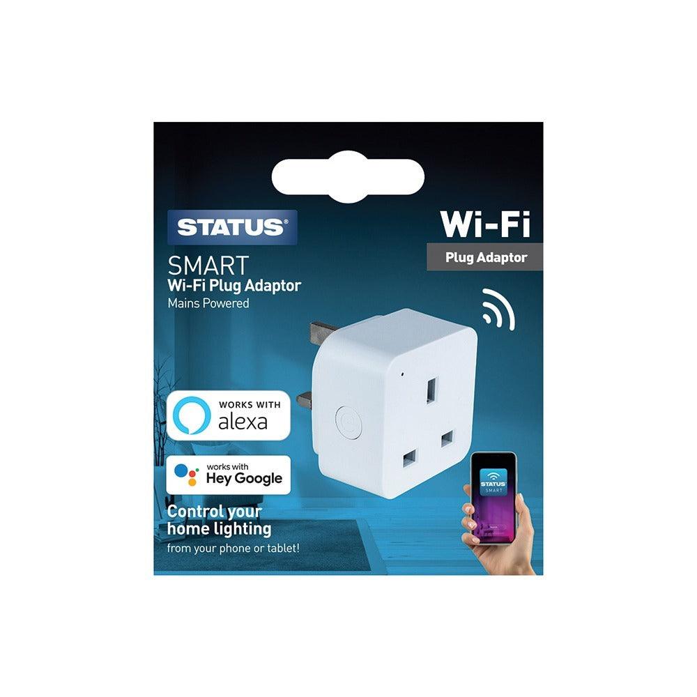 Status Wi-Fi Smart Control Socket | Alexa and Google Assistant Compatible