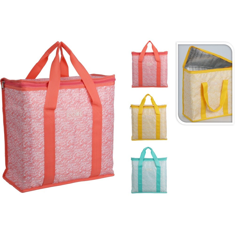 Striped Cooler Bag - Assorted Colours - 16L