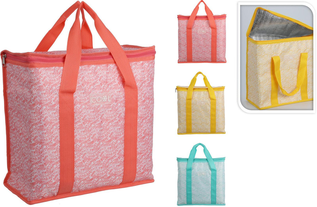 Cool Striped Polyester Cooler Bag | Assorted Colour | 16L - Choice Stores