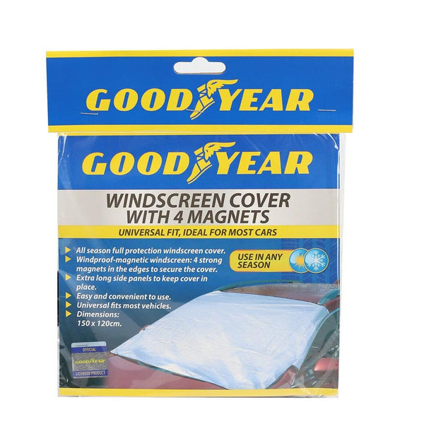 Goodyear Frost-Resistant Windscreen Cover | Weatherproof Shield for All-Season Use