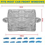 Goodyear Frost-Resistant Windscreen Cover | Weatherproof Shield for All-Season Use