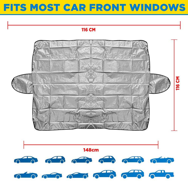 Goodyear Frost-Resistant Windscreen Cover | Weatherproof Shield for All-Season Use