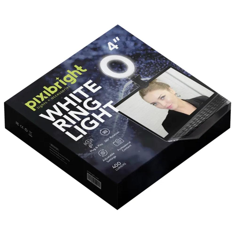 Pixibright White Ring Light | 400 Lumen