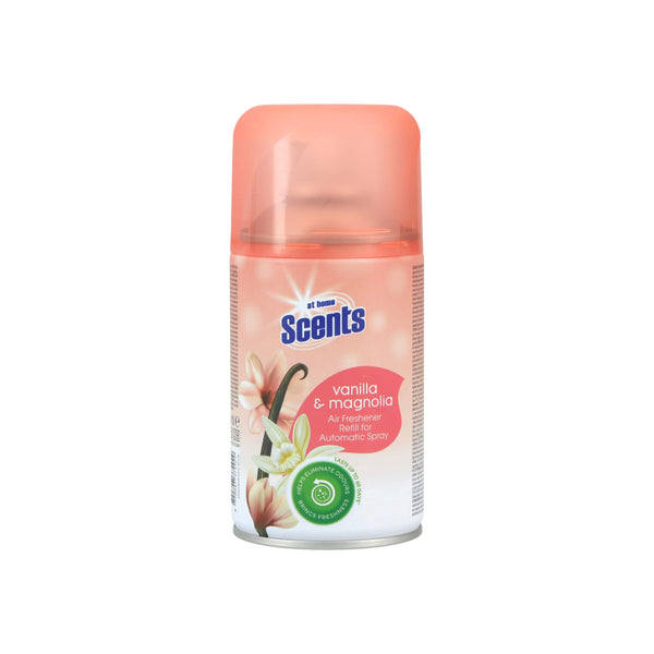 At Home Scents Automatic Air Freshener Refill | Vanilla and Magnolia, 250ml