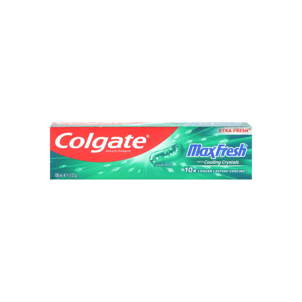 Colgate Max Fresh Clean Mint Toothpaste | 100 ml, Cooling Crystals, Anticavity