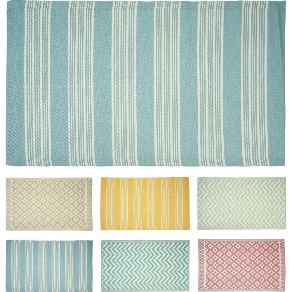 Outdoor Floor Mat 150x90cm | Assorted Designs for Garden or Doorstep