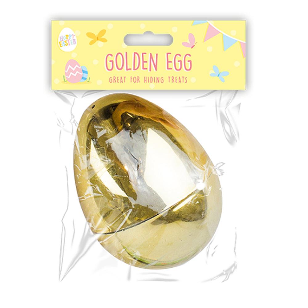 Hoppy Easter Large Golden Refillable Easter Egg - Choice Stores