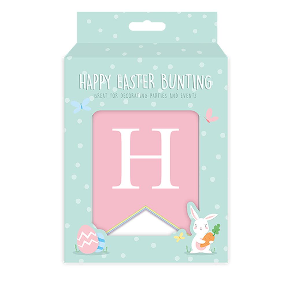 Hoppy Easter Pastel Coloured Happy Easter Bunting | 2m - Choice Stores