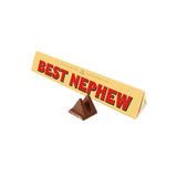 Toblerone Best Nephew Chocolate Bar | 100g, Gift-Ready Triangular Prism Box