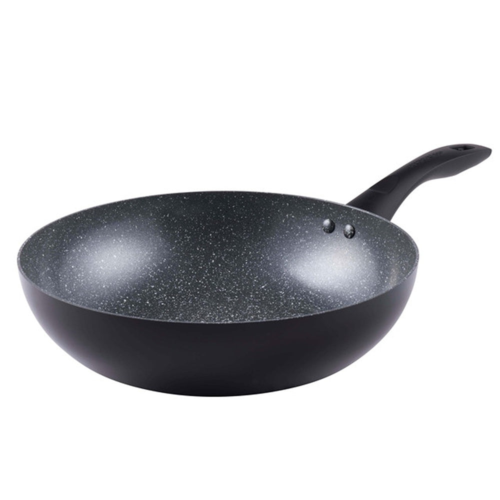 Progress Marble Stir Fry Pan - Non-Stick - 28cm
