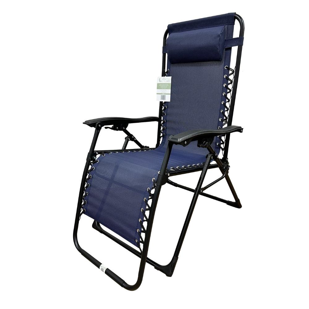 Lifestyle Living Zero Gravity Reclining Chair |  Navy Blue